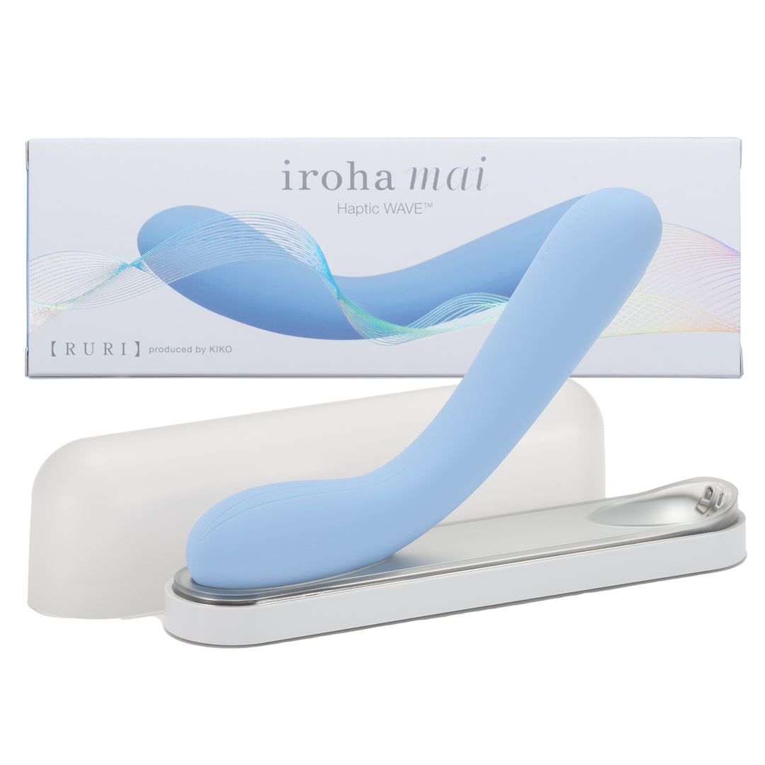 iroha mai RURI<br> 音波震動愉悅玩具<br> 內部刺激・深層觸動 搭載觸感波浪<br>