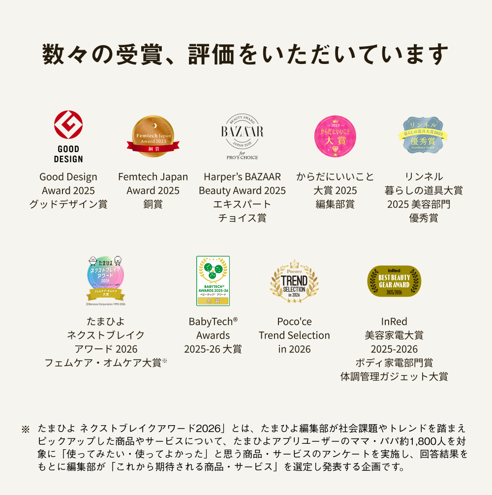 Panasonic Beauty RizMo（リズモ）<br>生理周期・睡眠・体調リズムを見える化するウェアラブル体調管理デバイス