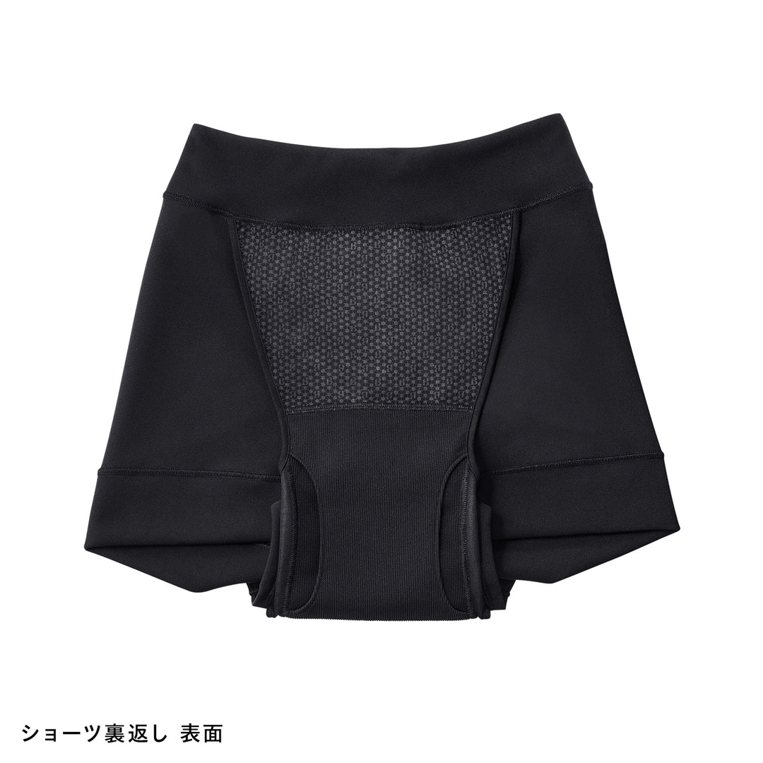 【多い日・長時間】<br>ベア シグネチャーショーツ 04<br>約125ml超吸収 普通〜多い日<br>長時間対応 フルカバー設計<br>