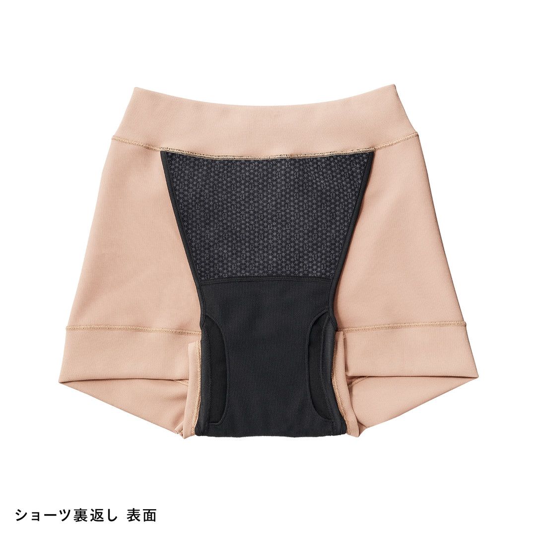 【多い日・長時間】<br>ベア シグネチャーショーツ 04<br>約125ml超吸収 普通〜多い日<br>長時間対応 フルカバー設計<br>