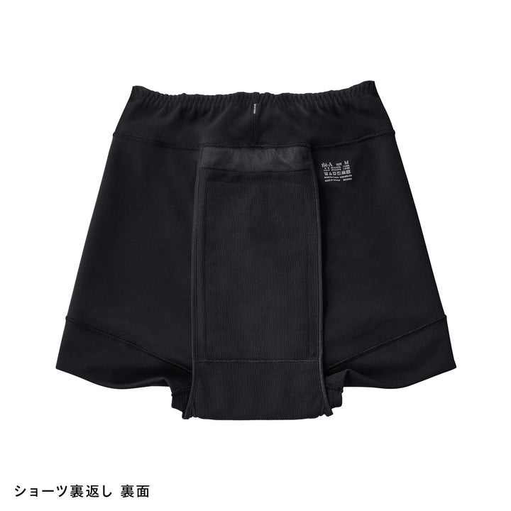 【多い日・長時間】<br>ベア シグネチャーショーツ 04<br>約125ml超吸収 普通〜多い日<br>長時間対応 フルカバー設計<br>