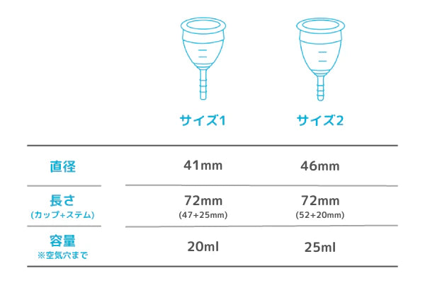 【初心者・迷ったらこれ】<br> ルネット<br> 約25ml 普通〜多い日<br> 医療用シリコン 初めてでも使いやすい 定番モデル