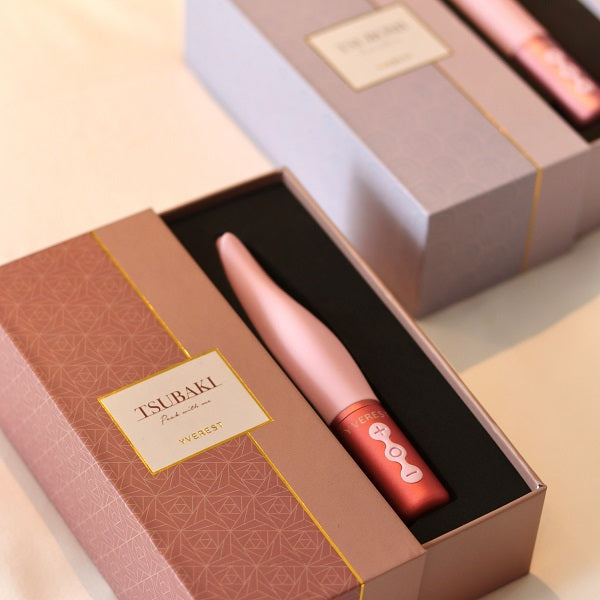 TSUBAKI（ツバキ）<br>挿入型プレジャーアイテム<br>しっかり刺激・満足感重視 静音・USB充電<br>