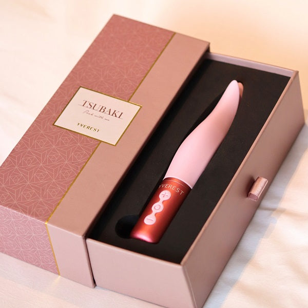 TSUBAKI（ツバキ）<br>挿入型プレジャーアイテム<br>しっかり刺激・満足感重視 静音・USB充電<br>