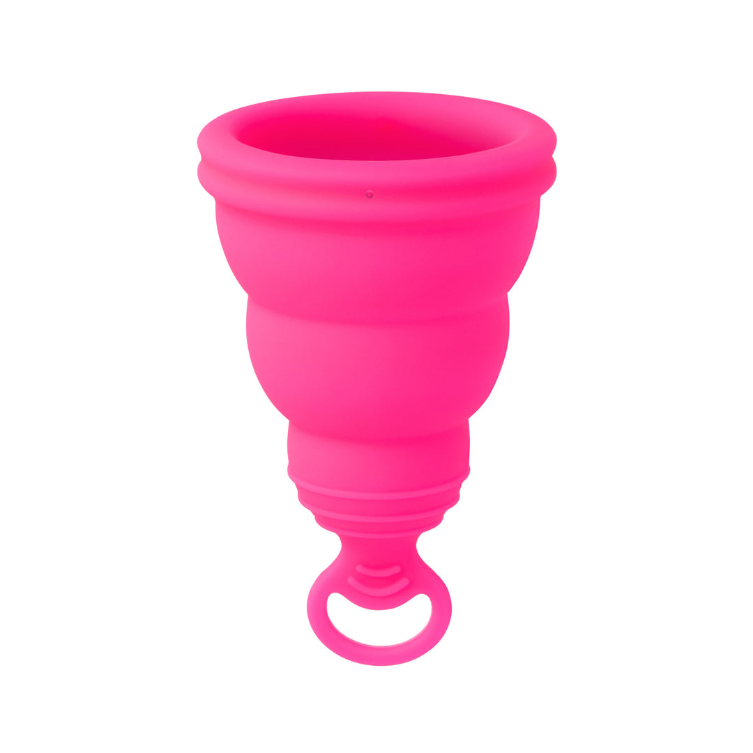 【初心者・コンパクト】<br> リリーカップ1<br> 約15ml 少ない〜普通の日<br> 折りたたみOK 持ち運びしやすい やわらか設計