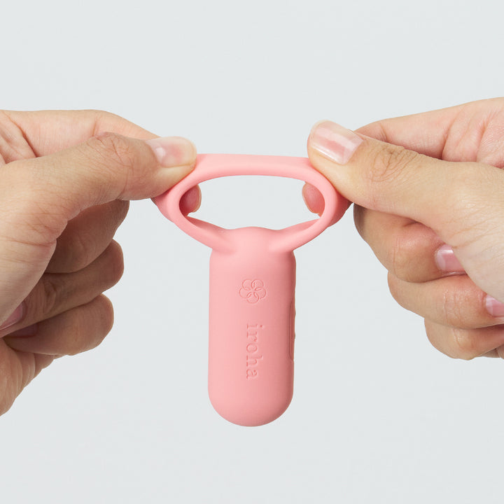 iroha paiRING<br>カップル用バイブリング<br>コンパクト設計・軽量モデル 防水・充電式<br>