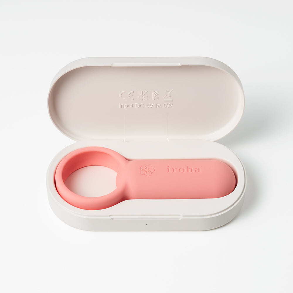 iroha paiRING<br>カップル用バイブリング<br>コンパクト設計・軽量モデル 防水・充電式<br>