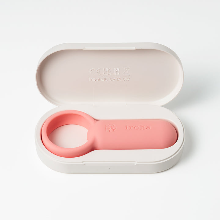 iroha paiRING<br>カップル用バイブリング<br>コンパクト設計・軽量モデル 防水・充電式<br>