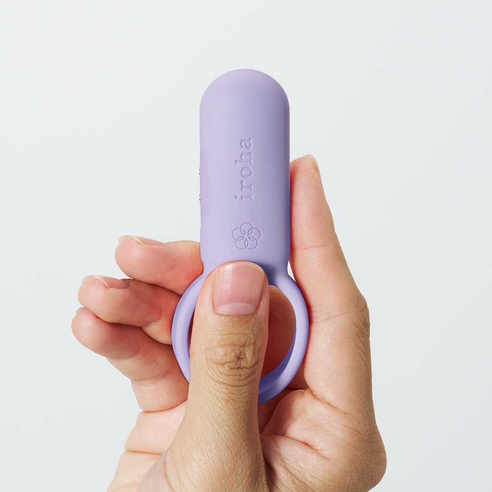 iroha paiRING<br>カップル用バイブリング<br>コンパクト設計・軽量モデル 防水・充電式<br>