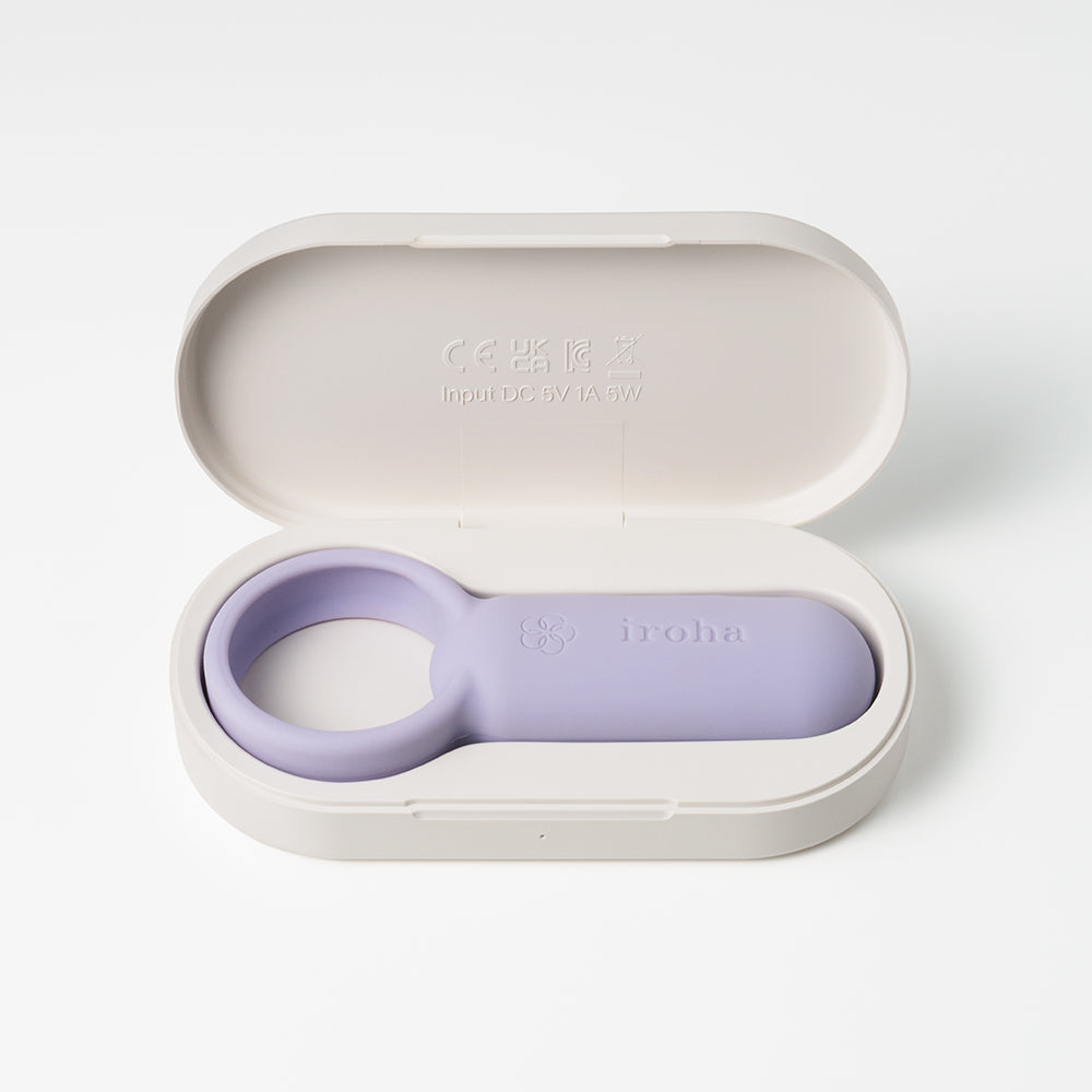 iroha paiRING<br>カップル用バイブリング<br>コンパクト設計・軽量モデル 防水・充電式<br>