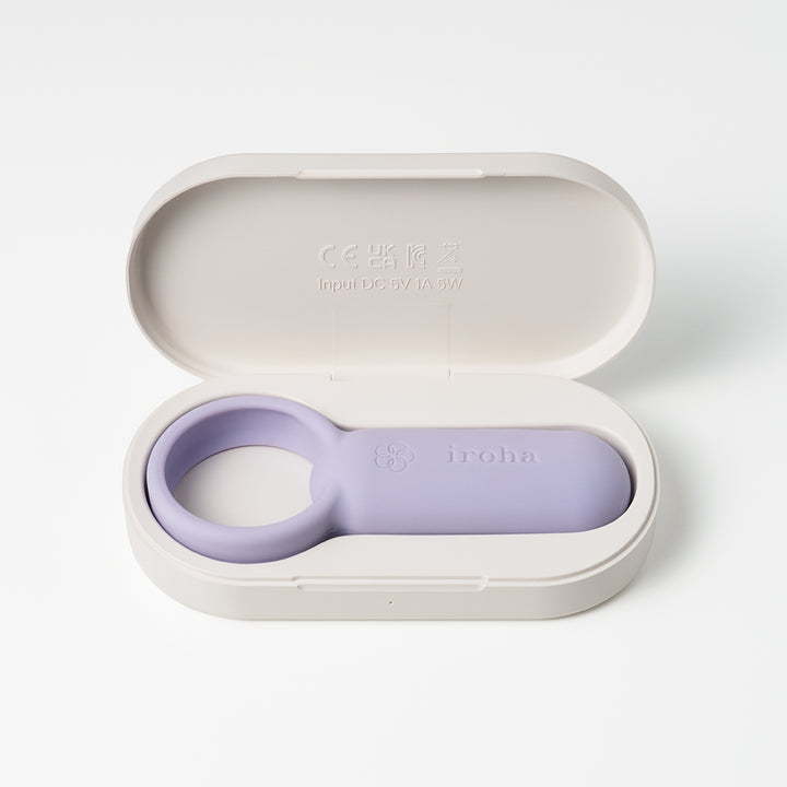 iroha paiRING<br>カップル用バイブリング<br>コンパクト設計・軽量モデル 防水・充電式<br>