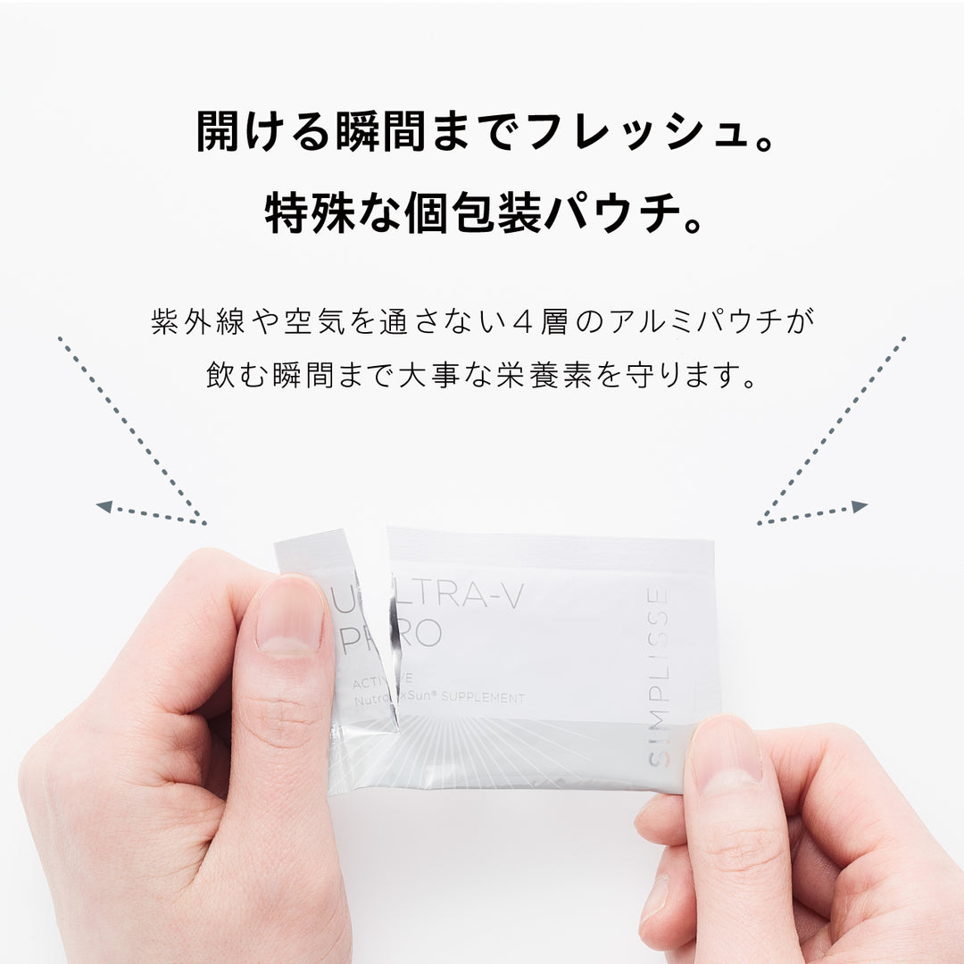 【UV・紫外線対策】<br>ザ ウルトラV プロ（30日分）<br> 飲むインナーケア ビタミン配合のUV対策サポート<br>
