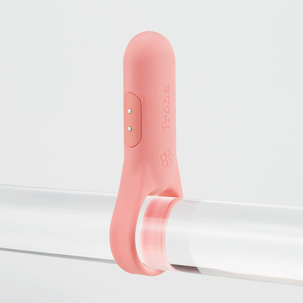 iroha paiRING＋<br>カップル用バイブリング<br>振動コミュニケーション 防水・充電式<br>