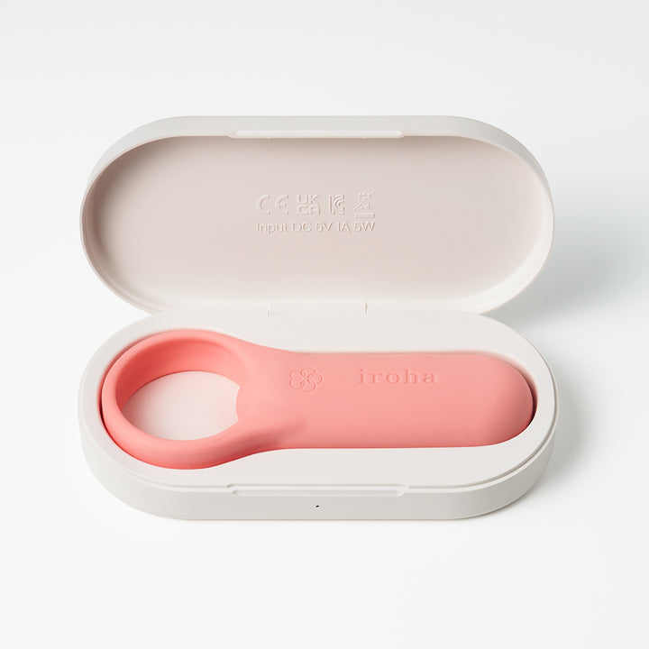 iroha paiRING＋<br>カップル用バイブリング<br>振動コミュニケーション 防水・充電式<br>