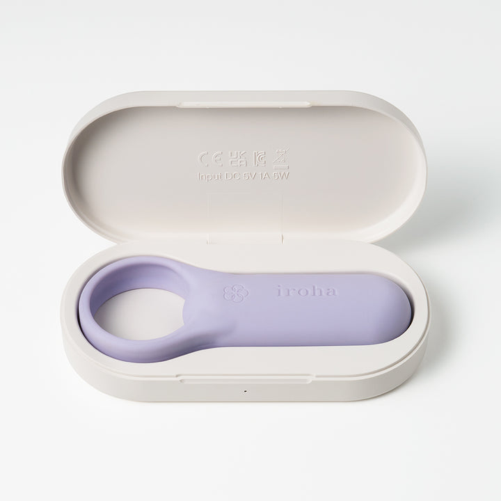 iroha paiRING＋<br>カップル用バイブリング<br>振動コミュニケーション 防水・充電式<br>