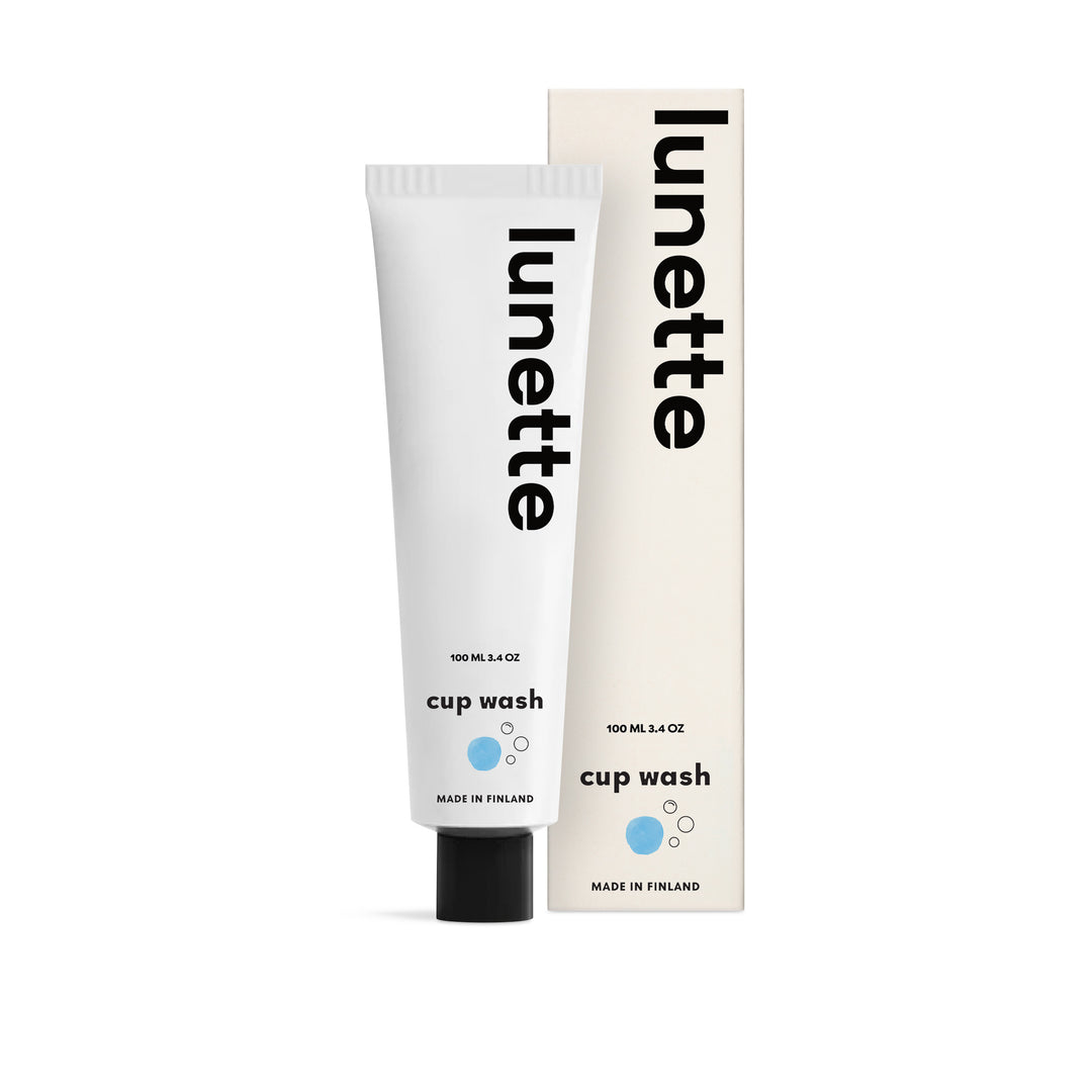 ルネット カップウォッシュ<br>月経カップ・ディスク用洗浄ジェル <br>ヴィーガン仕様<br>レモン＆ユーカリの香り