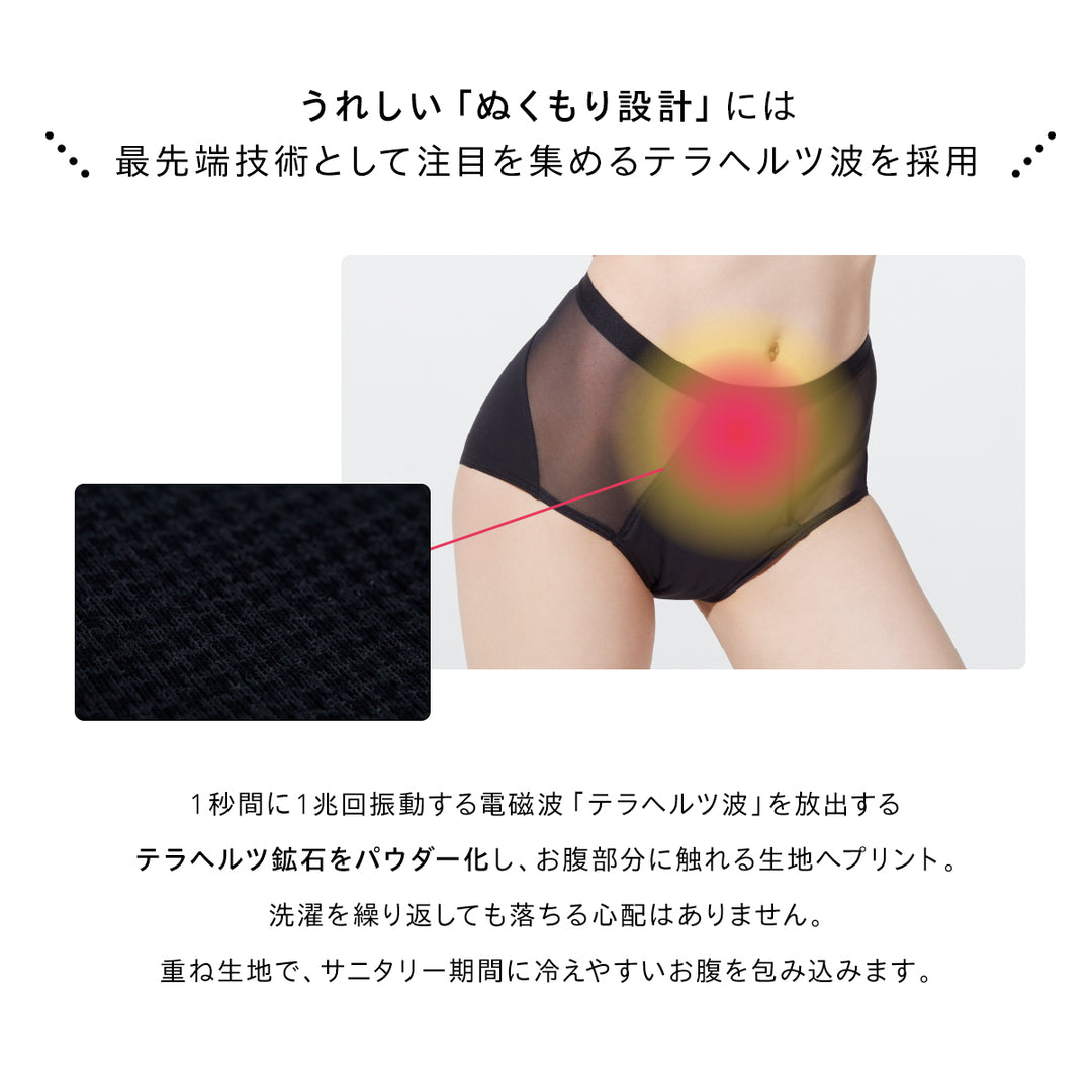 【軽い日〜普通日・快適】<br>ベア エアライトショーツ<br>約60ml吸水 軽い日〜普通日<br>軽量 快適 長時間でもストレスフリー<br>