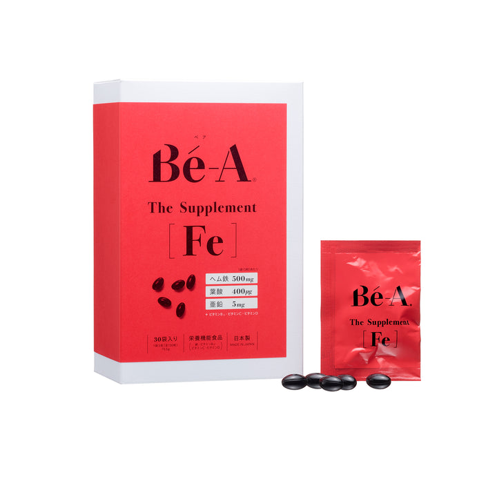 【鉄分補給・貧血対策】<br>ベア ザ・サプリメント Fe（30日分）<br> 女性に必要な鉄分を手軽に補える栄養サポート<br>