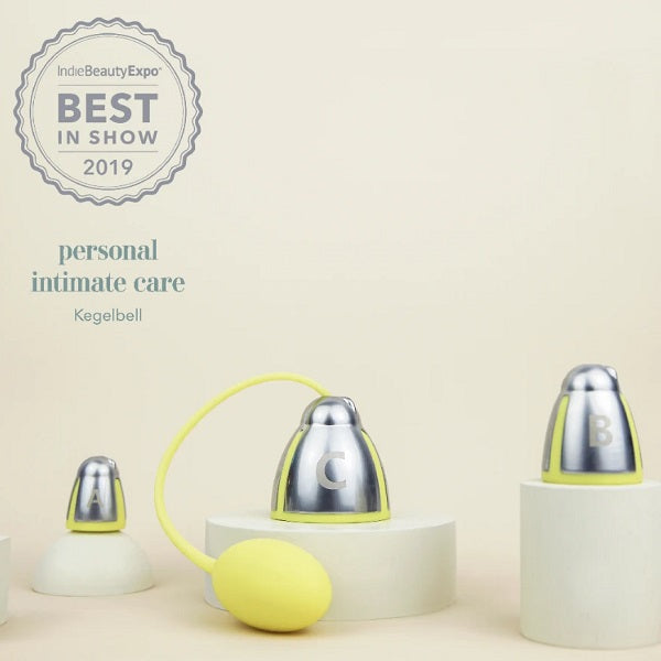 Kegelbell<br>Pelvic Floor Trainer<br>For Urinary Incontinence & Serious Training, Adjustable Weights<br>
