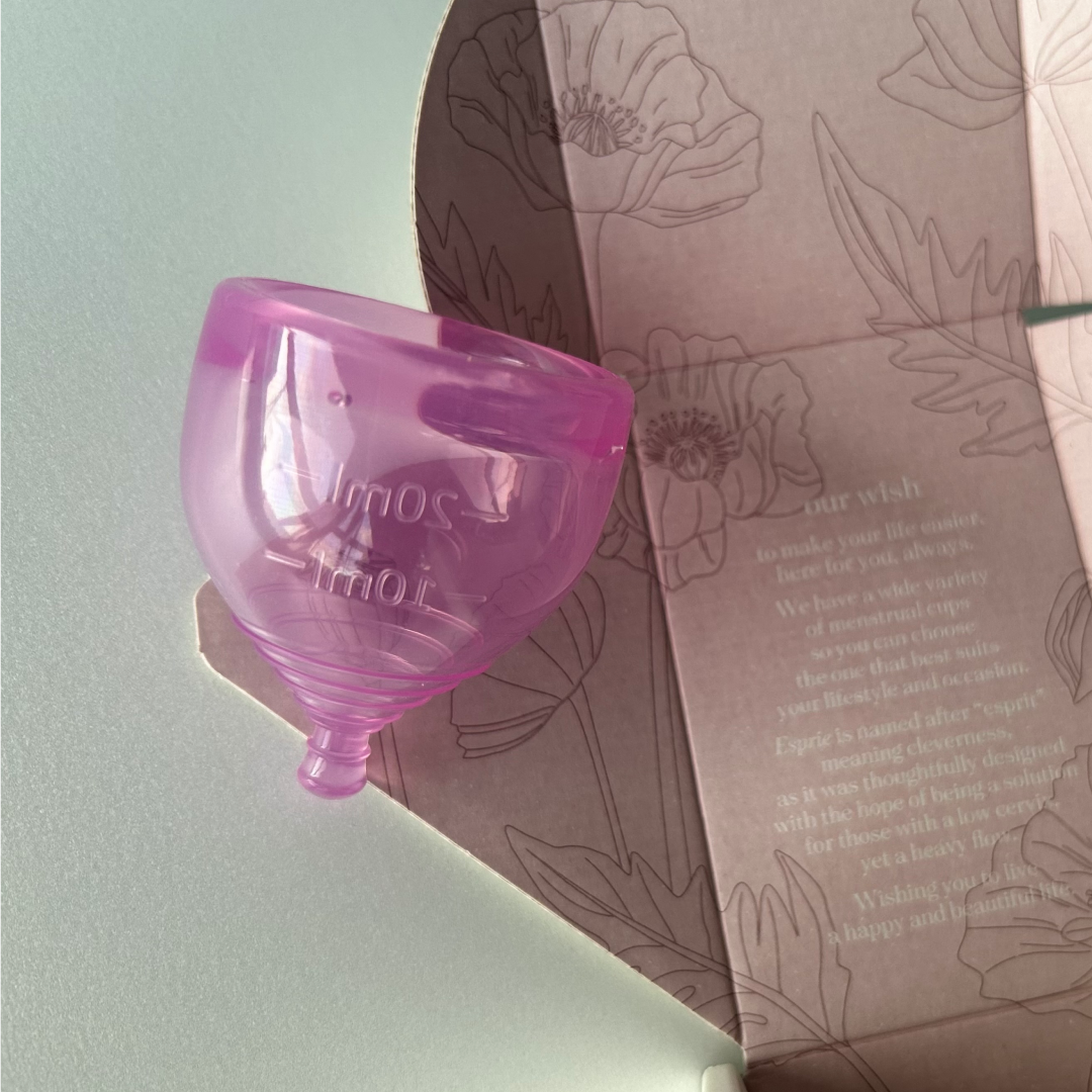 【ショート・多い日】<br> エスプリエ<br> 約35ml 多い日<br> 膣が短めの方向け 安定フィット 日本製