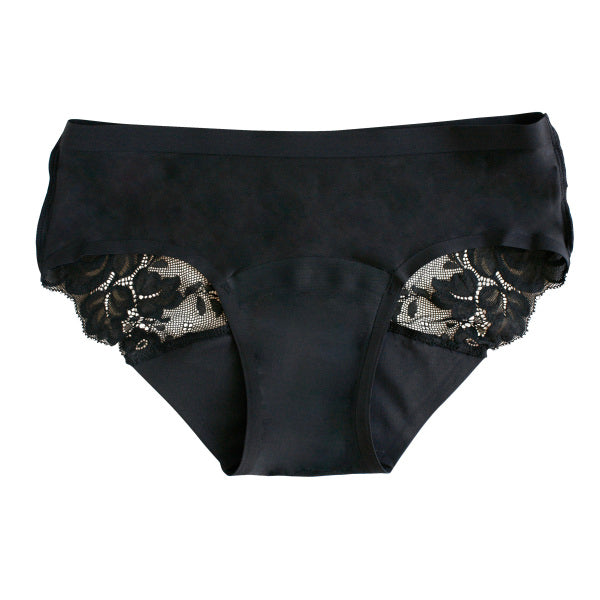 MoonPants黑色蕾絲內褲 - MOON PANTS