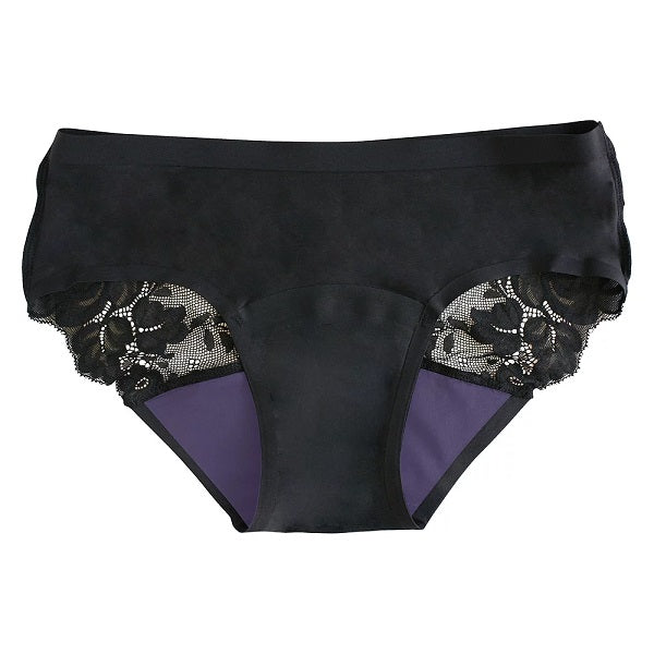 MoonPants黑色蕾絲內褲 - MOON PANTS